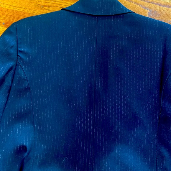 🍁🎉BlackBlazar.ExcellentCondition.Jewel Button.2FrontPockets.12.Feels like Wool - Picture 7 of 11